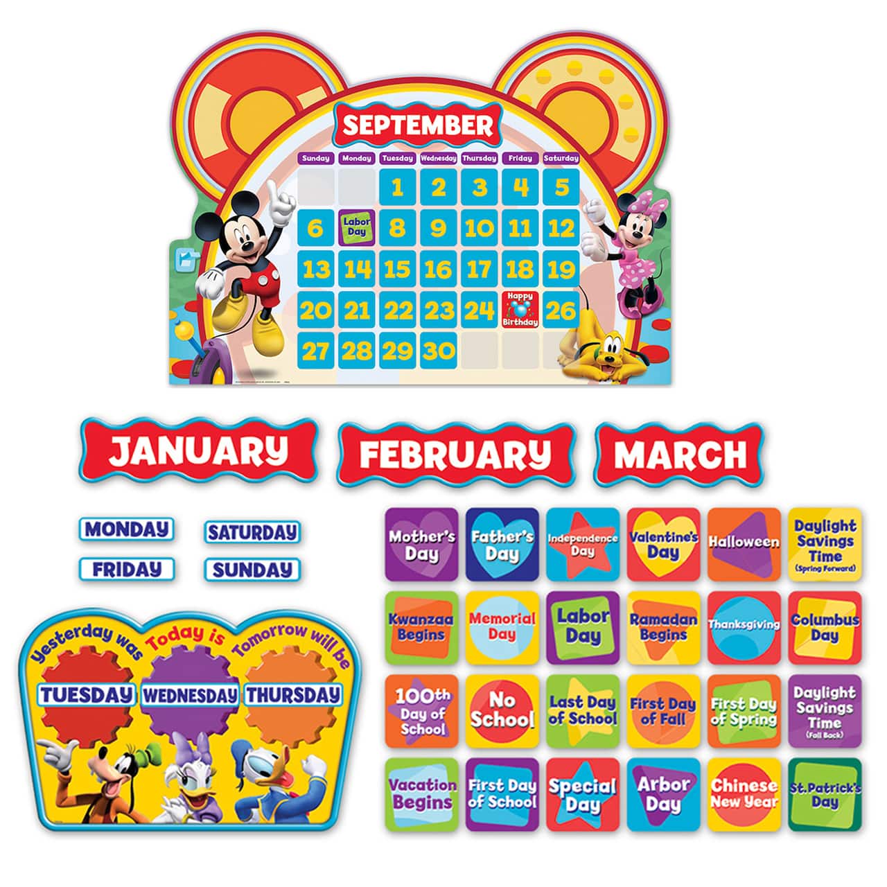 Mickey Mouse Clubhouse&#xAE; Calendar Set